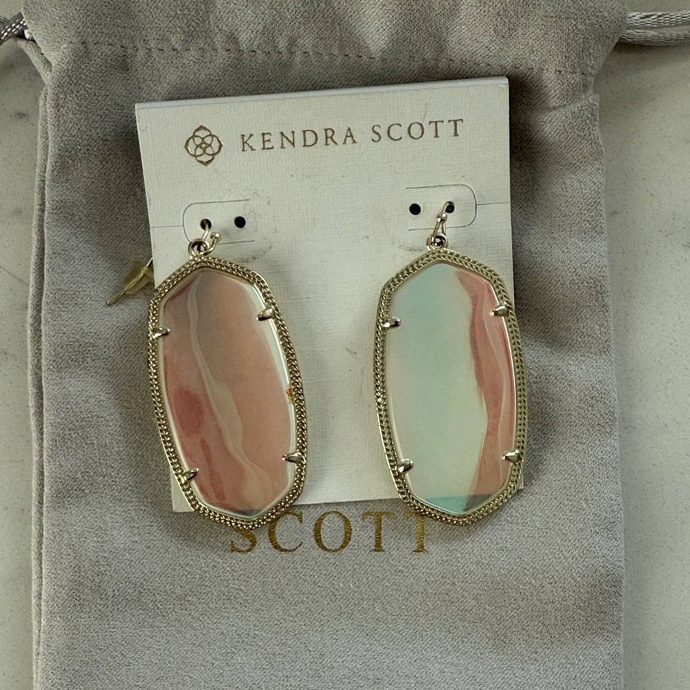 Kendra Scott Dichroic Danielle Stone Earrings